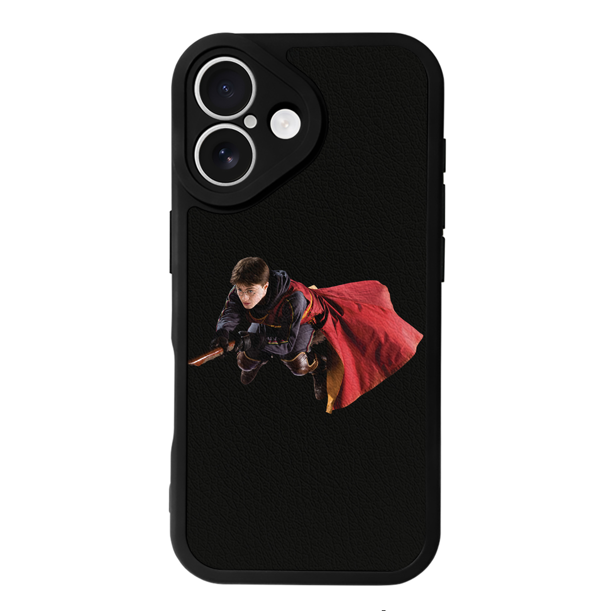 （画像用） Harry Potter ハリー・ポッターシリーズ 【iPhone 16シリーズ対応】シリコンスマホケース（レザー調） 材質：シリコン